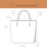 Tan Pebble Grain Leather Tote Shopper Bag