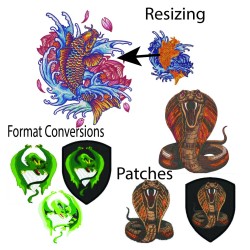 Custom Embroidery Digitizing